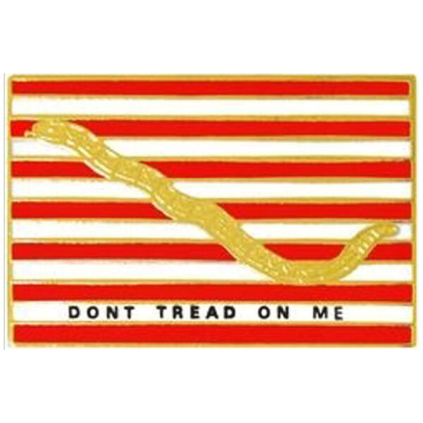 Don't Tread on Me Pin