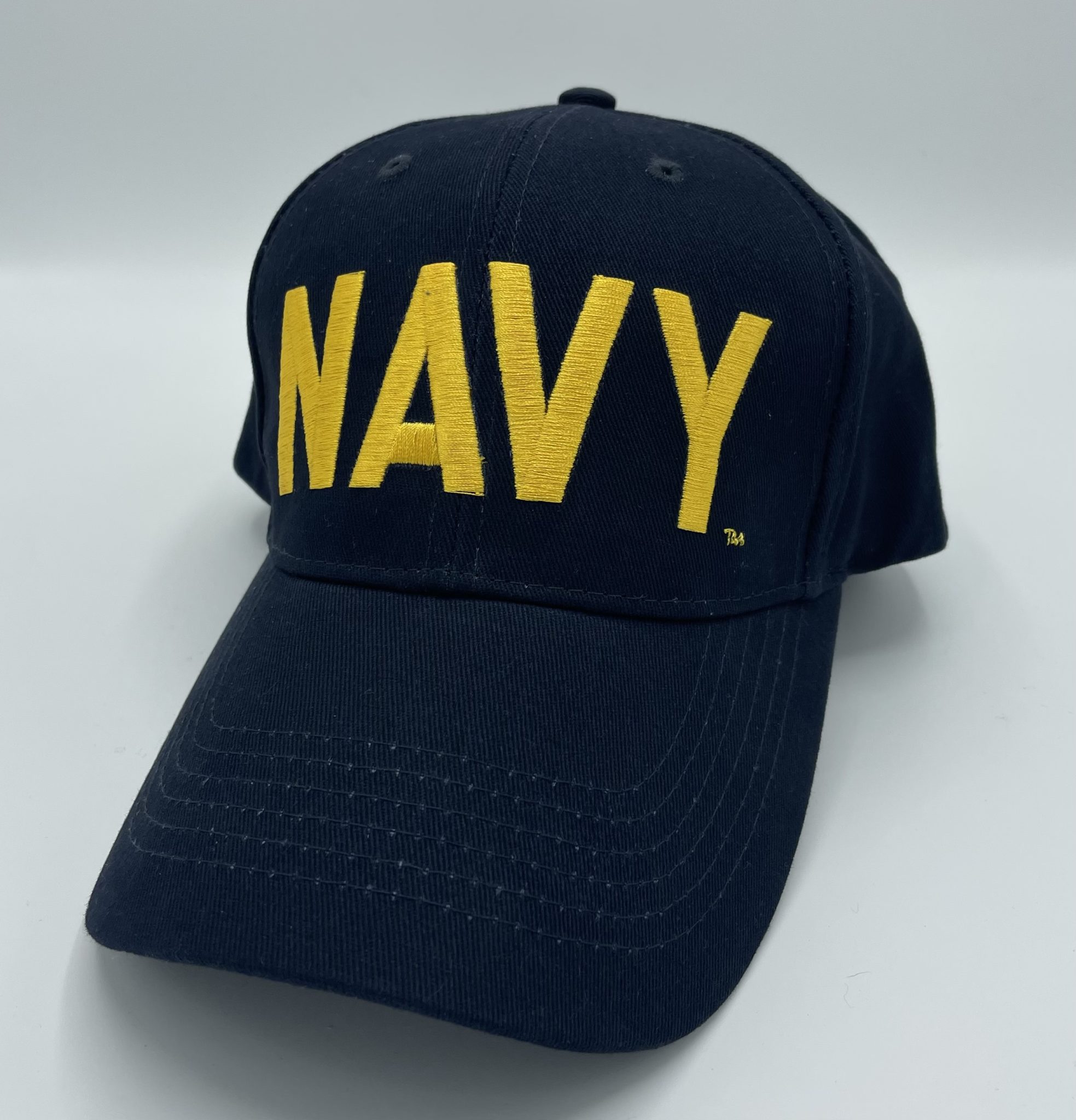 Navy Blue with Gold Ball Cap - Tin Can Sailors