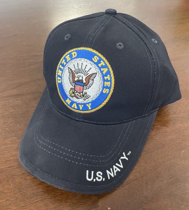 U. S. Navy Crest Navy Blue Ball Cap - Tin Can Sailors